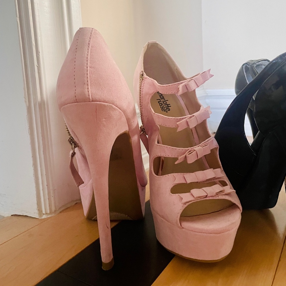 Juicy Mini Mouse bow heels - sooooo 90s